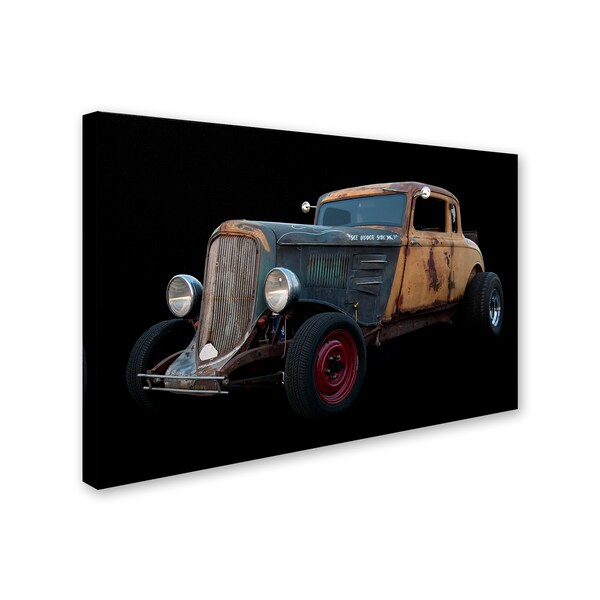 Lori Hutchison '1934 Plymouth Roadster' Canvas Art,22x32